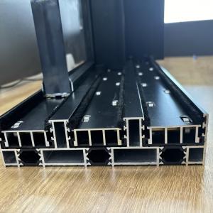 AMJ 125T Thermally Broken Slim Frame Sliding Door--Cross Section