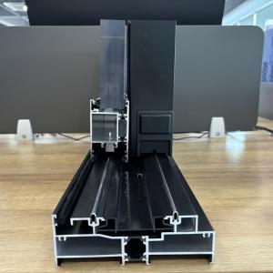 AMJ 150T Thermally Borken Sliding Door--Cross Section