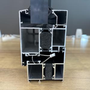 AMJ 65T Thermally Broken Outward Casement Window--Cross Section