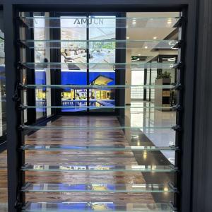 AMJ 80 Series Glass Luver