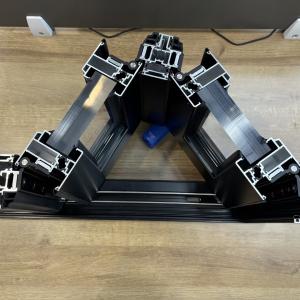 AMJ 80T Thermally Broken Bi-fold Door--Cross Section