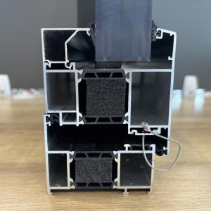 AMJ 80T Thermally Broken Outward Casement Window--Cross Section