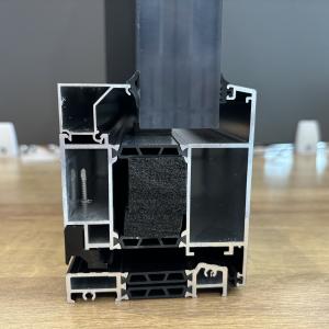 AMJ 80T Thermally Broken Outward Swing Door--Cross Section