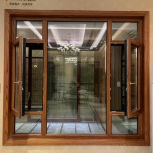 AMJ80 Thermally Broken Aluminium-clad Wood Tilt&Turn Window